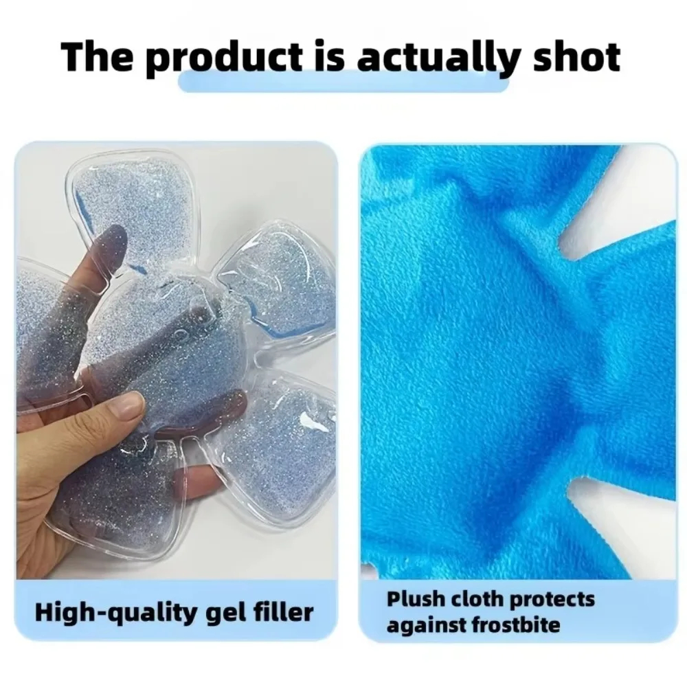 Blue PVC Gel Ice Pack - Adjust - Travel Accessories Gadget のレビューと価格