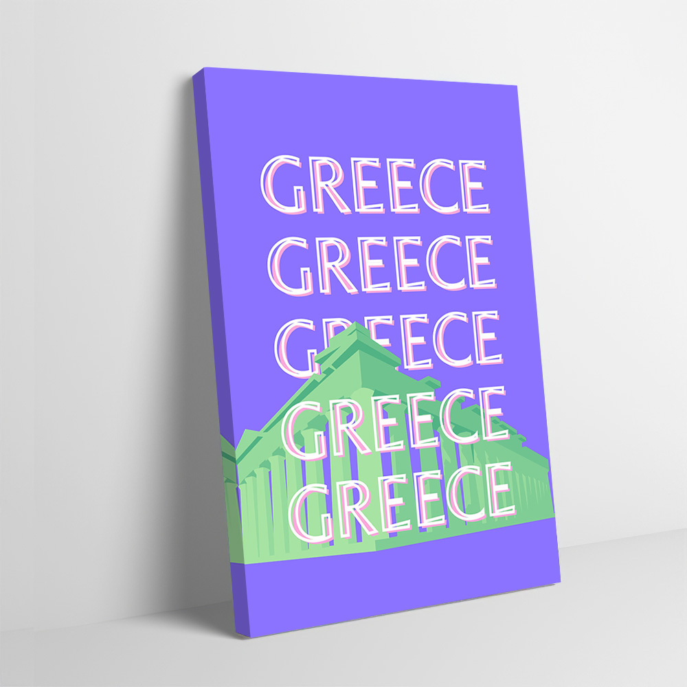Greece Travel Poster Customiza - Travel Accessories Greece のレビューと価格