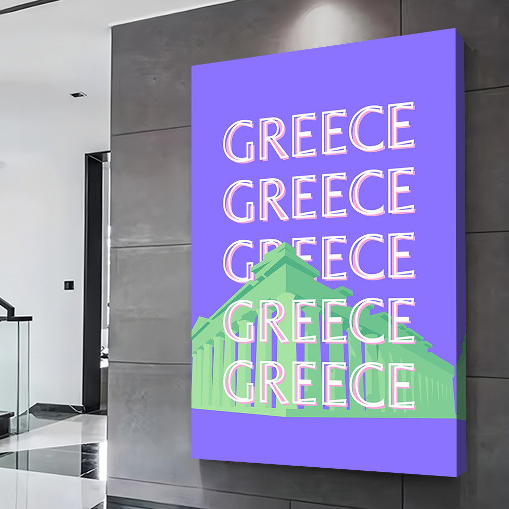 Greece Travel Poster Customiza - Travel Accessories Greece のレビューと価格
