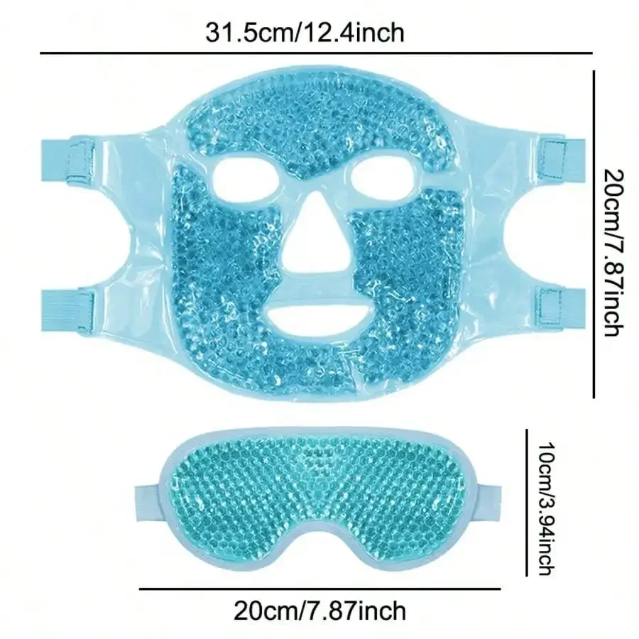 Gel Cooling Ice Face Eye Mask  - Travel Accessories Eye Mask のレビューと価格