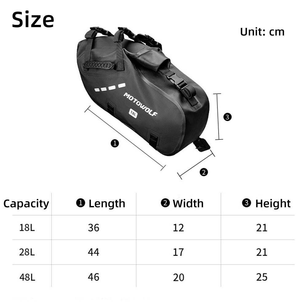 Waterproof Motorcycle Saddle B - Travel Accessories Gadget のレビューと価格