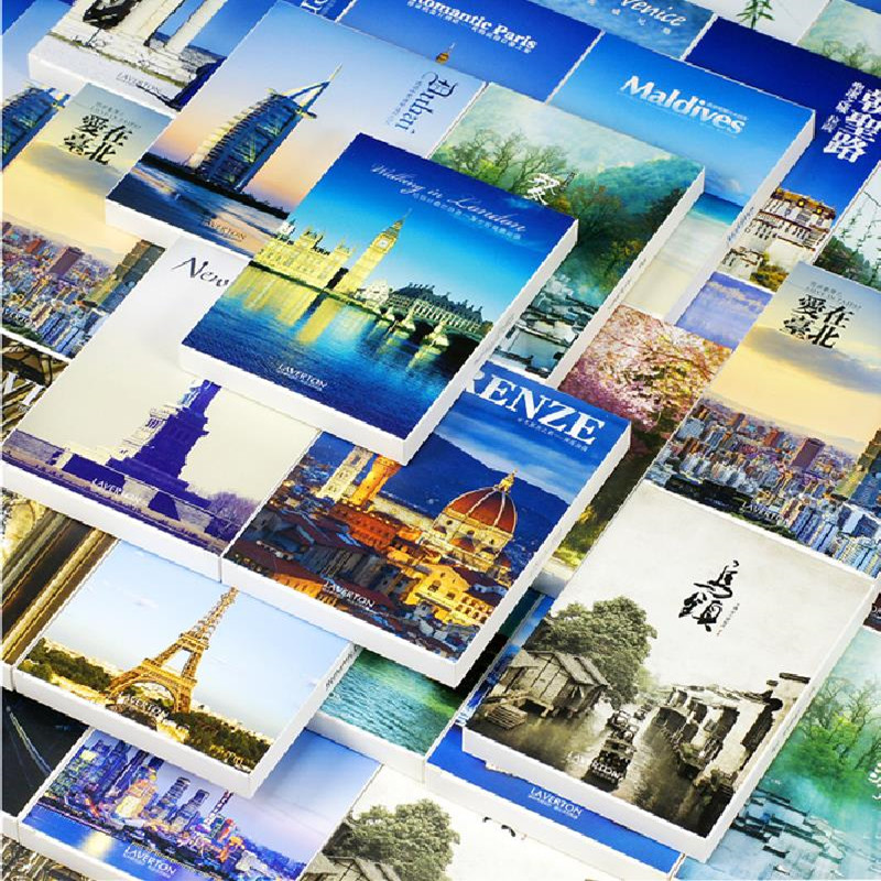 30Pcs 10x14cm Travel Landscape - Travel Z のレビューと価格