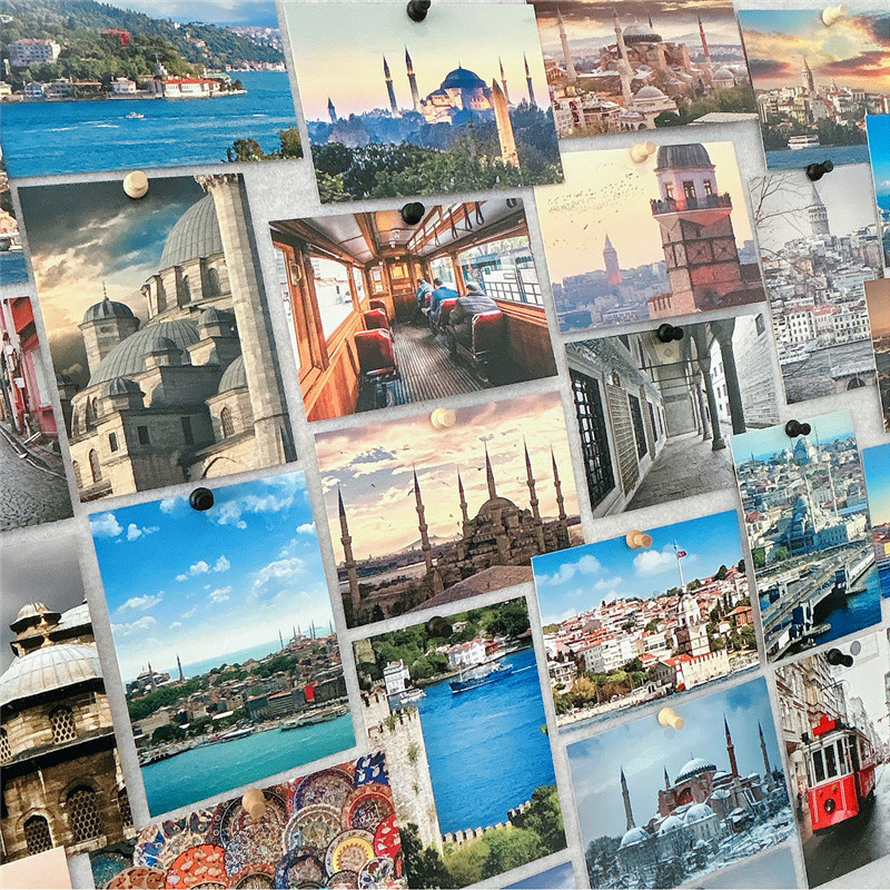 30Pcs 10x14cm Travel Landscape - Travel Z のレビューと価格