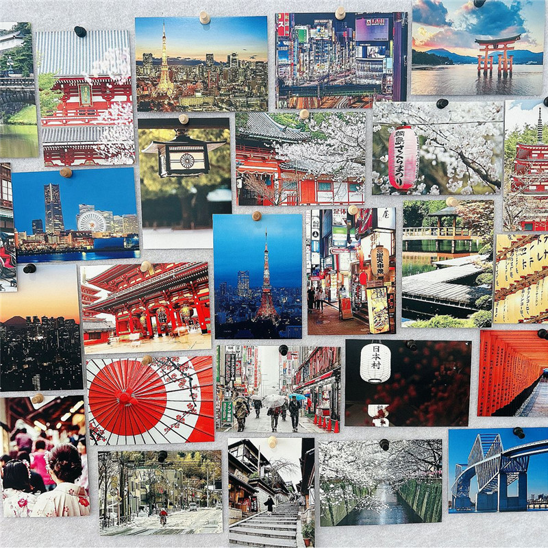 30Pcs 10x14cm Travel Landscape - Travel Z のレビューと価格