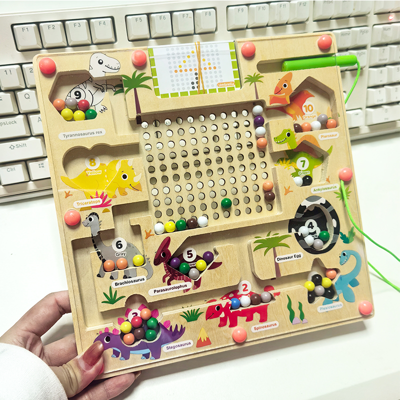 Magnetic Color and Number Maze - Travel Accessories Toddler のレビューと価格