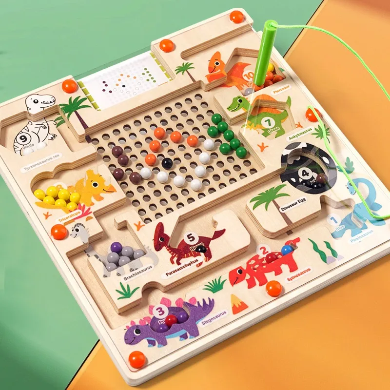 Magnetic Color and Number Maze - Travel Accessories Toddler のレビューと価格