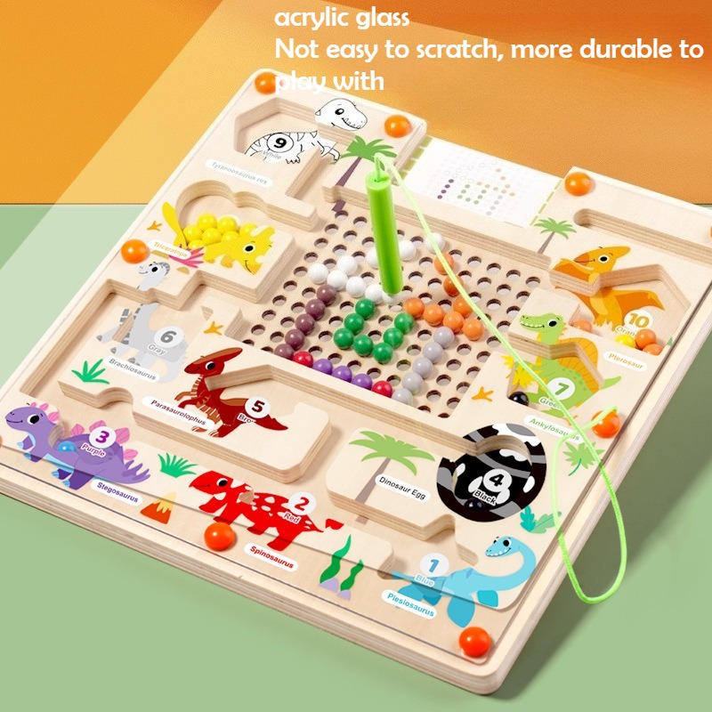 Magnetic Color and Number Maze - Travel Accessories Toddler のレビューと価格