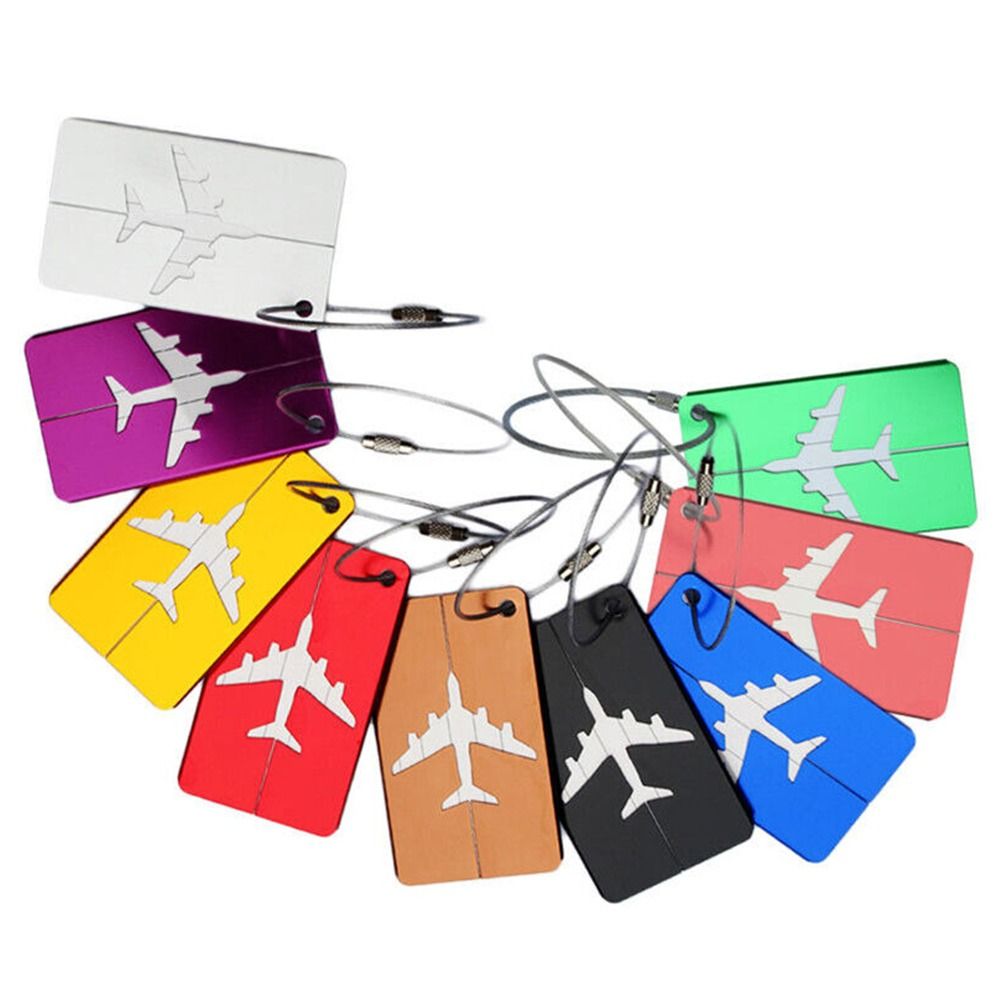 Aluminium Travel Luggage Tags  - Travel Accessories Logo のレビューと価格