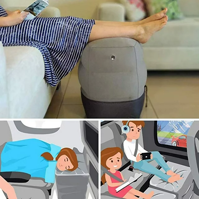 Inflatable Travel Foot Rest Pi - Travel Accessories For Kids のレビューと価格