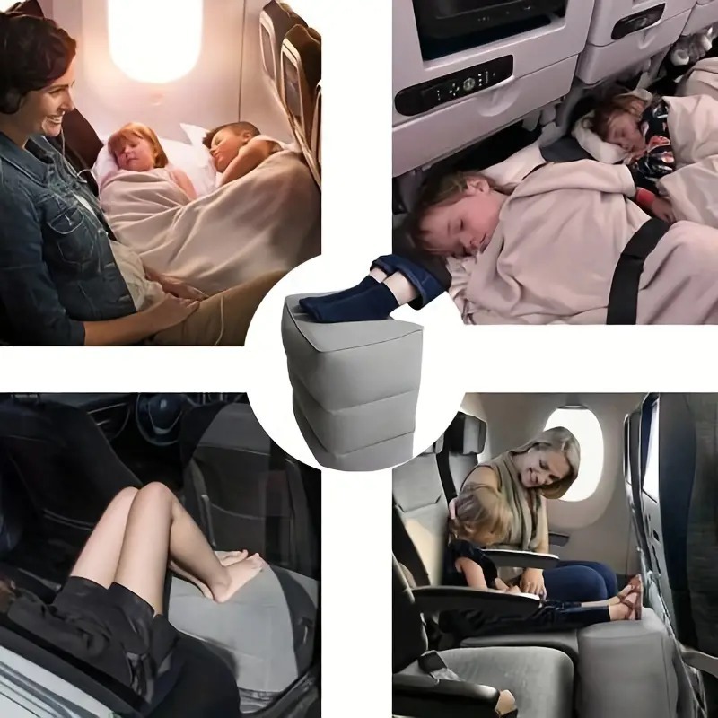 Inflatable Travel Foot Rest Pi - Travel Accessories For Kids のレビューと価格