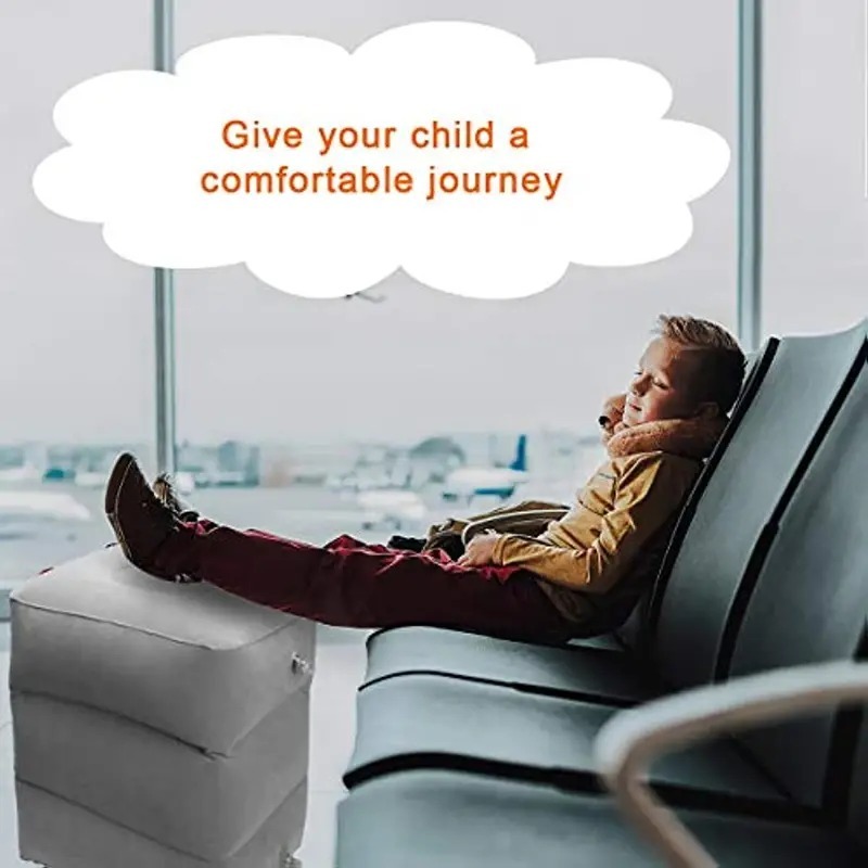 Inflatable Travel Foot Rest Pi - Travel Accessories For Kids のレビューと価格
