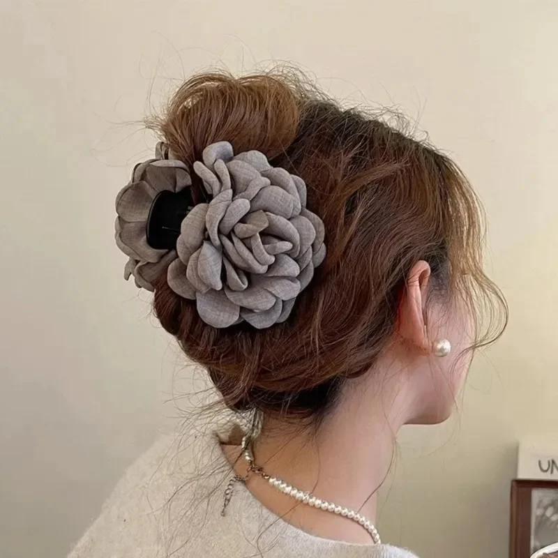 French Fabric Rose Flower Hair - Travel Accessories For Girls のレビューと価格