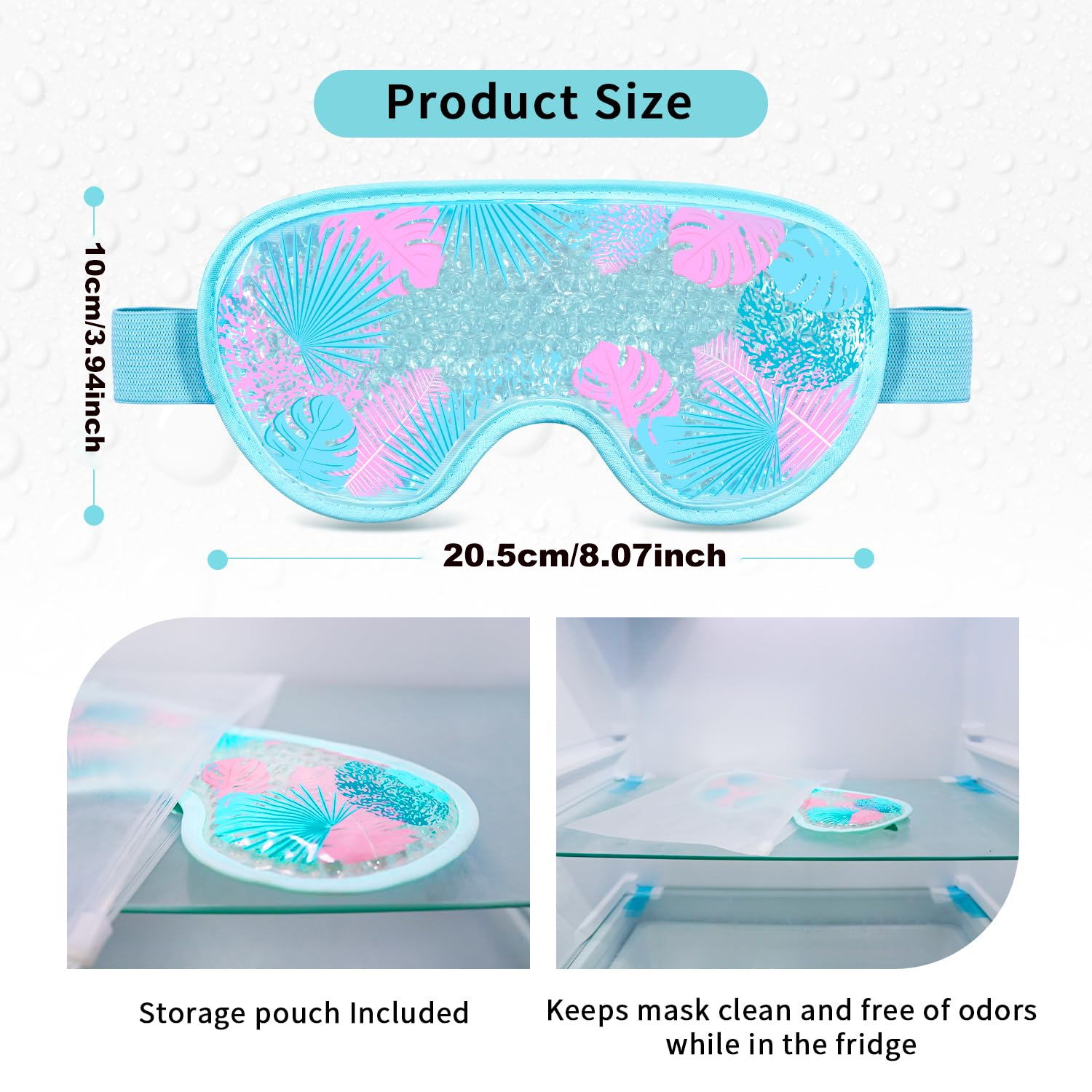 Cooling Eye Mask with Gel Bead - Travel Accessories Eye Mask のレビューと価格