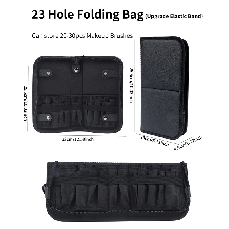29/23 Holes Foldable Makeup Br - Travel Z のレビューと価格