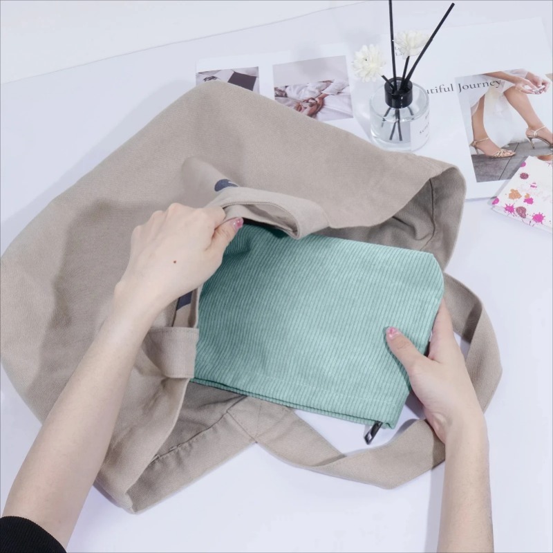 Corduroy Travel Cosmetic Bag P - Travel Z のレビューと価格