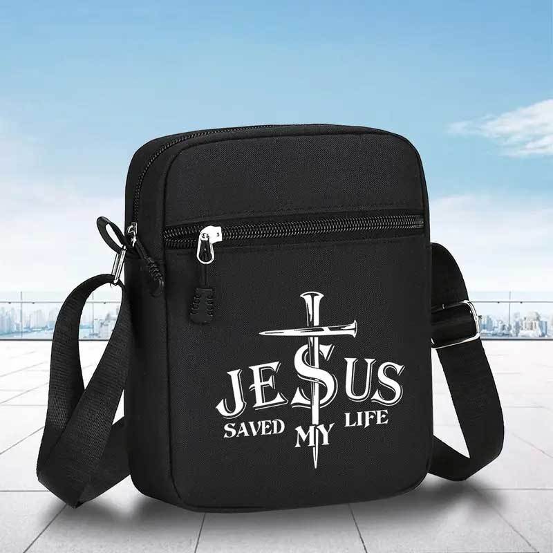 Jesus Saves My Life Crossbody  - Travel Accessories Pouch のレビューと価格