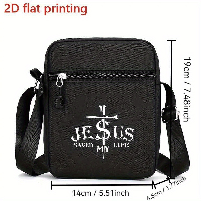 Jesus Saves My Life Crossbody  - Travel Accessories Pouch のレビューと価格