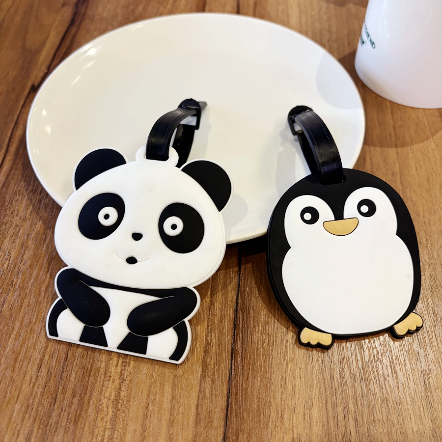 1/2 piece animal panda penguin - Travel Accessories Essentials のレビューと価格