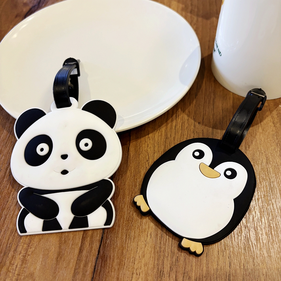 1/2 piece animal panda penguin - Travel Accessories Essentials のレビューと価格